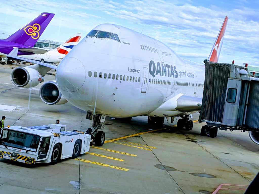 Photo of our jumbo jet